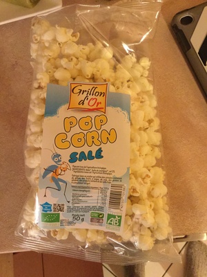 Pop corn salé