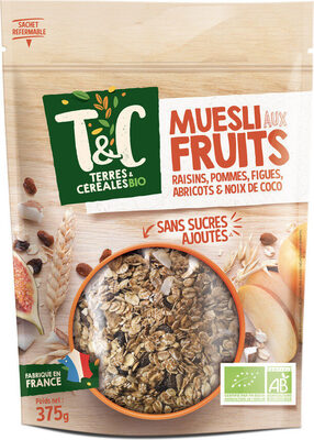Muesli fruits