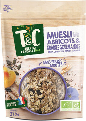 Muesli abricots et graines gourmandes