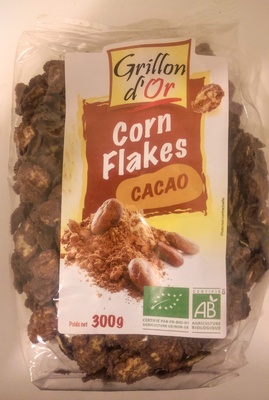 Corn Flakes Cacao front packaging