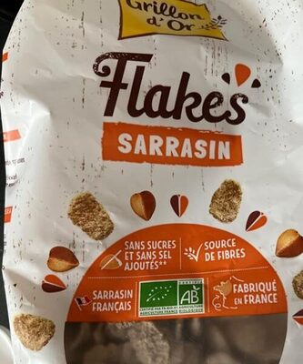 Flakes de Sarrasin front packaging
