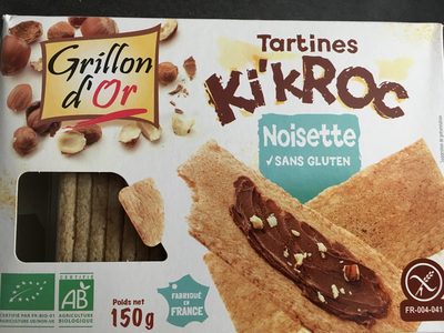 Ki'Kroc Tartines Noisettes