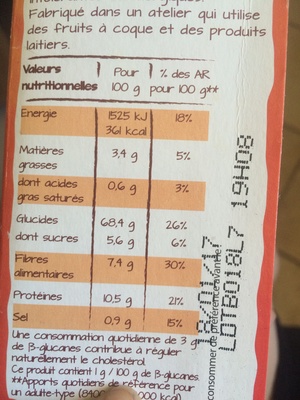 Tartines Craquantes au Son d'avoine