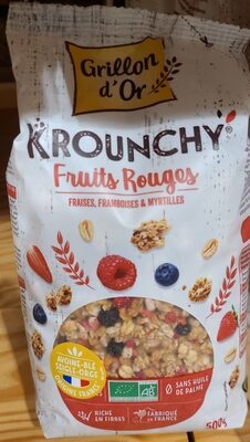 Krounchy fruits rouges