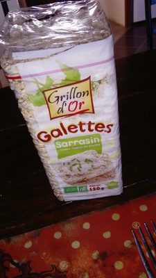 Galette sarrasin front packaging