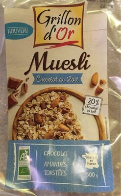 Muesli chocolat au lait