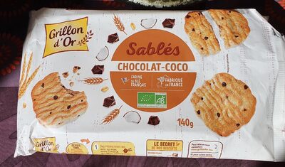 Sablé Chocolat-coco