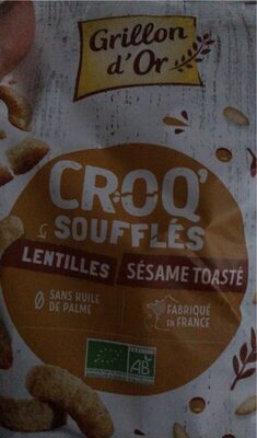 CROQ souffés lentilles sesame