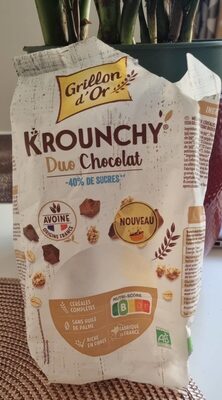 Krounchy duo chocolat front packaging