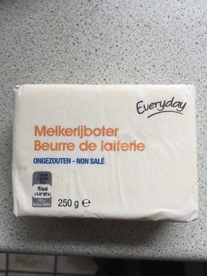 Beurre de laiterie non salé