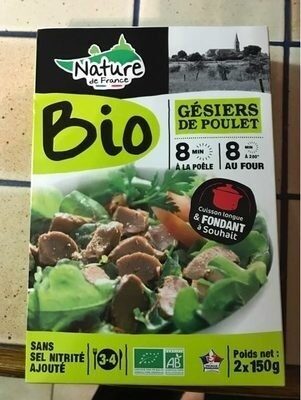 Gésiers de Poulet Bio
