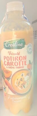 Velouté potiron carotte et crème fraîche front packaging