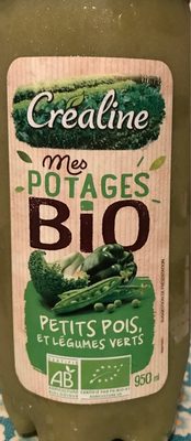 Mes potages Bio Petits pois et légumes verts front packaging