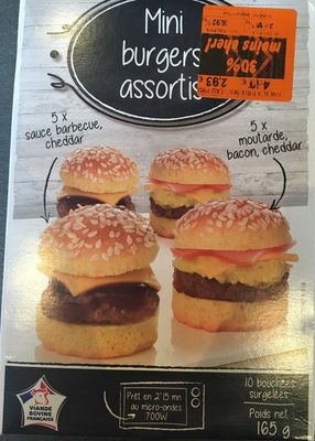 Mini Burgers Assortis