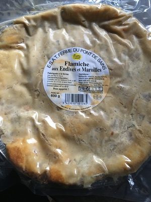 Flamiche aux endives et maroilles