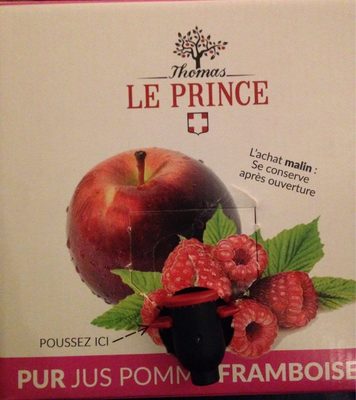Pur jus pomme framboise
