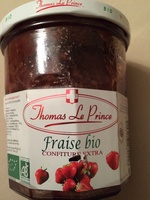 Confiture extra fraise bio