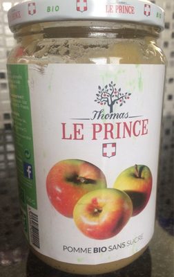 Compote de pommes pomme bio sans sucre