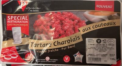 Tartare Charolais aux couteaux front packaging