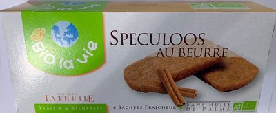 Speculoos au beurre front packaging