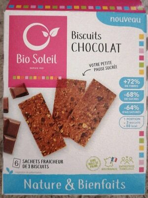 Biscuits chocolat