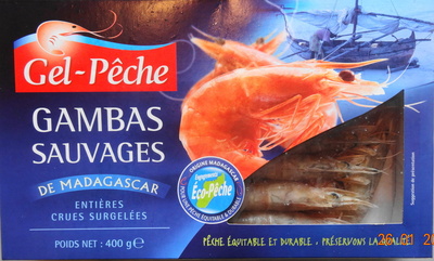 Gambas sauvages de Madagascar front packaging