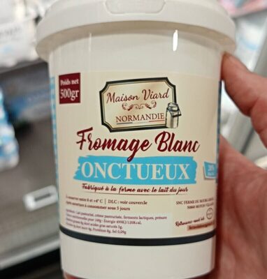 Fromage frais battu 20% M.G. front packaging
