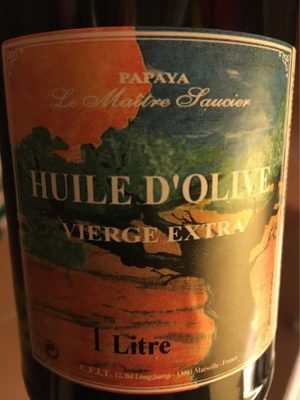 huile d'olive vierge extra