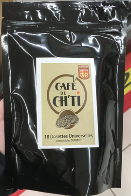 Café du ch'ti 18 dosettes universelles