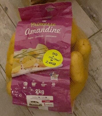 Pommes de terre front packaging