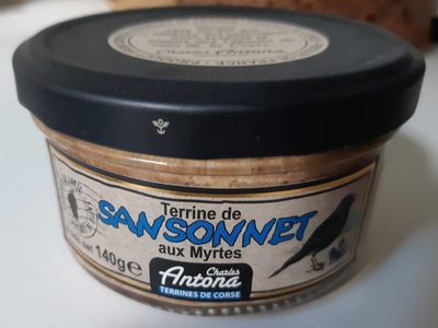 Terrine de Sansonnet aux myrtes