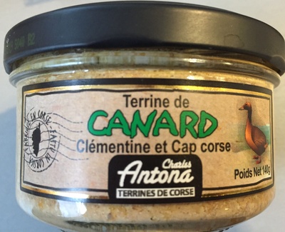 Terrine de canard Clémentine et Cap Corse