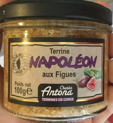Terrine Napoléon aux figues front packaging