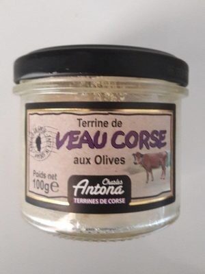Terrine de veau Corse aux olives