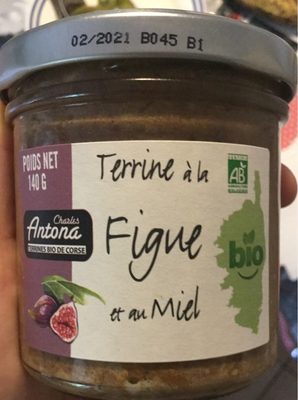 Terrine à la figue et miel