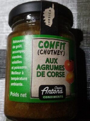 Confit aux agrumes de corse