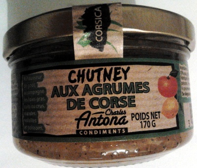 Chutney aux agrumes de corse