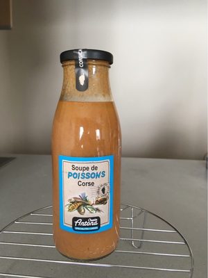 Charles Antona Soupe de Poissons Corse 450 ml Lot de 2 front packaging