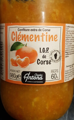 Confiture Clémentine I.G.P dé Corse