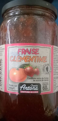 Confiture fraise clémentine