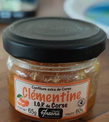 Confiture extra de Corse a la Clémentine I.G.P. de Corse