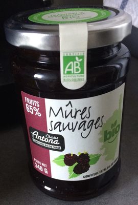 Confiture mûres sauvages