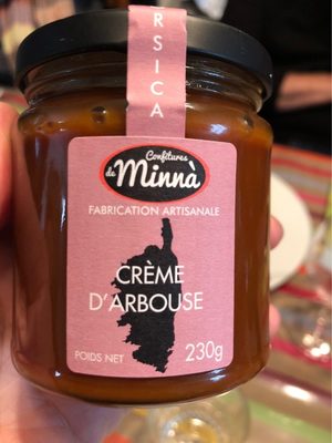 Crème d'Arbouse front packaging