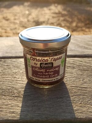 Corsica' Tapas - Olives noires et herbes du maquis Corse