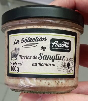 Terrine de sanglier au romarin