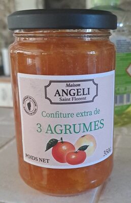 Confiture extra de 3 agrumes