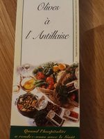 Olives vertes cassees a l'Antillaise