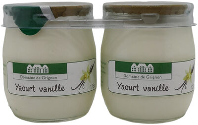 Yaourt vanille