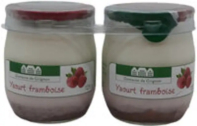Yaourt à la framboise