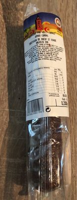 Saucisson de Bœuf et Dinde Halrizo